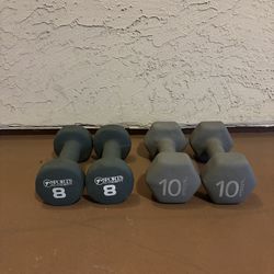 2 Sets Of Hand Weights