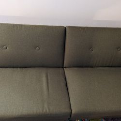 Mid Century Futon Sofa Bed