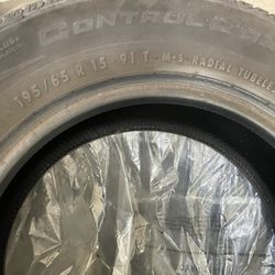 Tires - 195/65 R15 - $150 - Continental Control Contact Tour