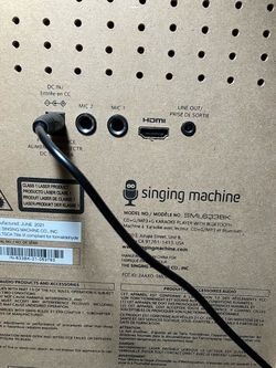 Karaoke cd player