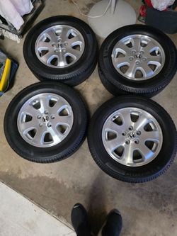 Tires and rims.
