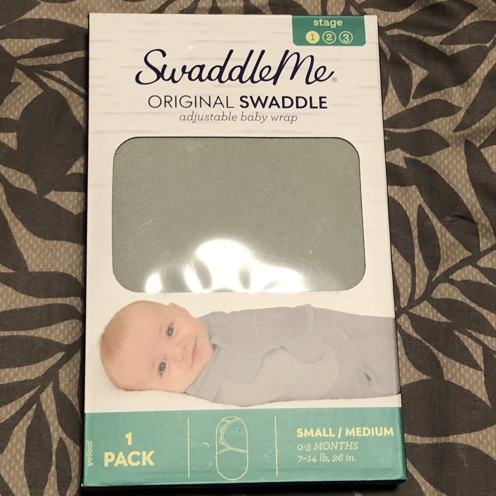 Swaddle Me Size Small/Medium Brand New Gray 