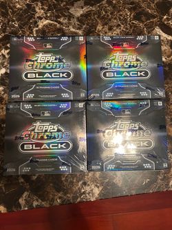 Topps 2026 Chrome Black Baseball Hobby Box