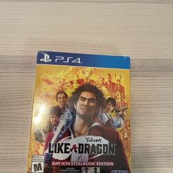 Yakuza Like A Dragon PS4