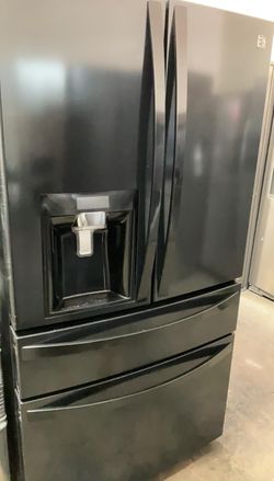 Kenmore French Door Black Refrigerator
