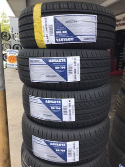 225/45R17 ADVANTA $299 ALL 4 INSTALLED BALANCED WITH ALIGNMENT