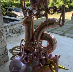 Arreglo de globos