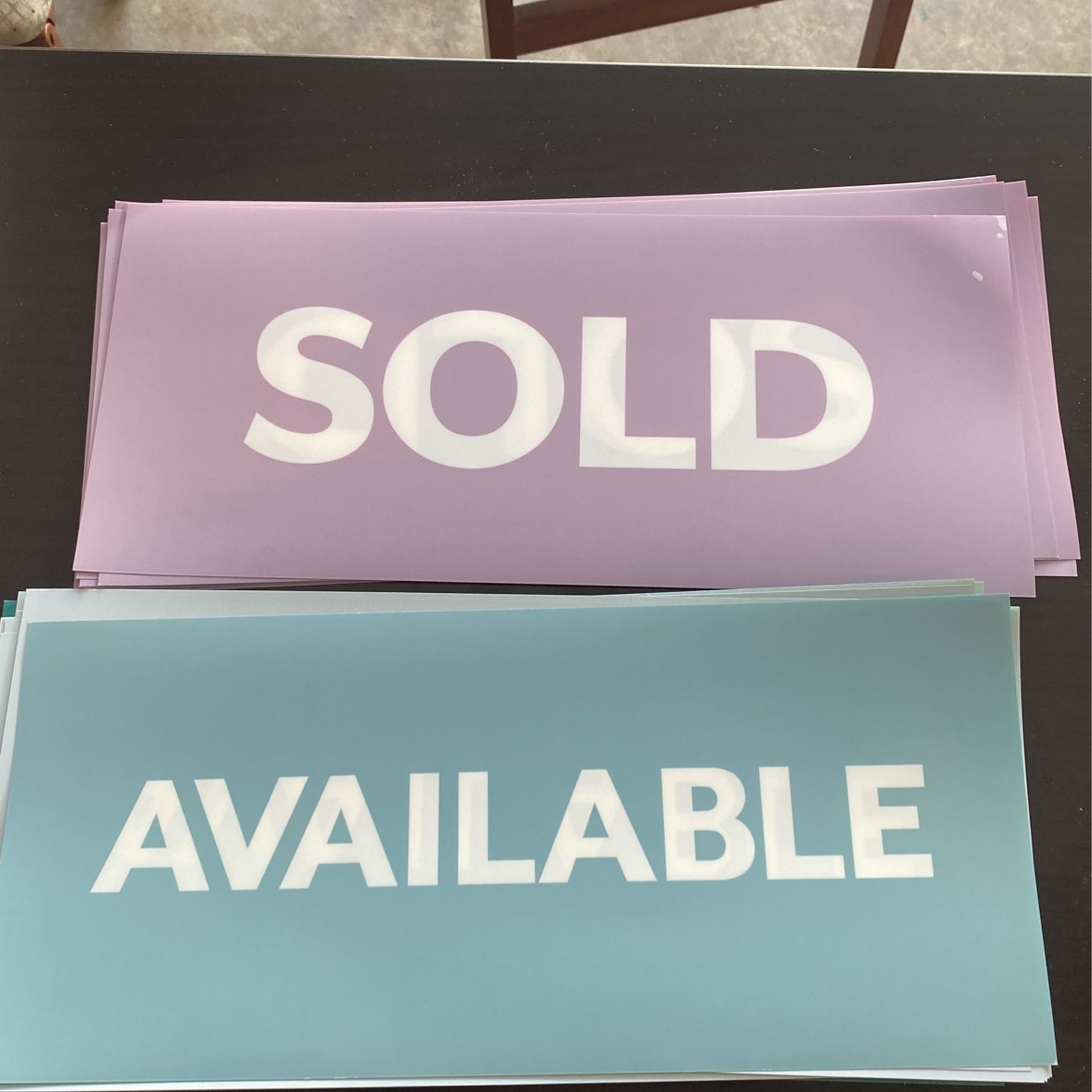 Sold And Available Stickers For Houses For Sale