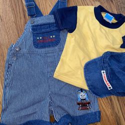 Vintage Thomas The Train Toddler Outfit 