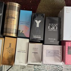 Men’s & women’s cologne’s & perfumes