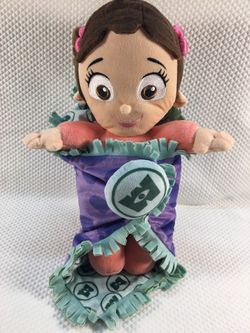 Disney Parks Disney Babies Plush Boo With Sully Swaddle Blanket Monster’s Inc.