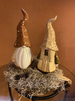 Handmade Ceramic Gnomes