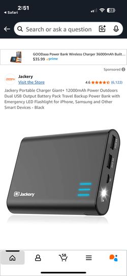 JACKERY POWER OUTDOORS 