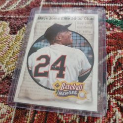 Willie Mays 1992 Upper Deck Baseball Heroes Baseball Cards Lot 