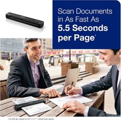 New Epson WorkForce ES-50 Portable Sheet-Fed Document Scanner for PC and Mac