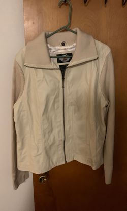 Harley Davidson leather motorcycle coat women’s
