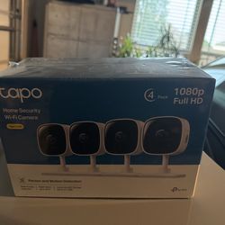 TP Link Security cameras (4pack)