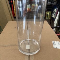 Cylinder Glass Vases 5x10 Case Of 12