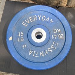 230 Lb Set Of Olympic Rubber Bumper Plates