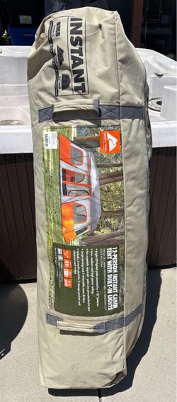 Ozark trail 12 man tent with built in lights