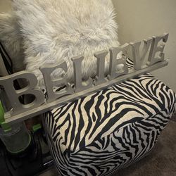 Believe sign