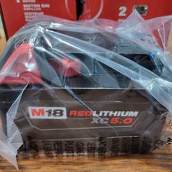 New Milwaukee Fuel M18 XC 5.0 Battery 