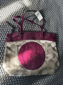 Authentic Coach Laura Tote
