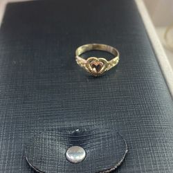 14k Gold Ring-14k Anillo De Oro 