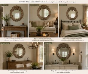 Beautiful Round mirror