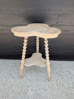 Small Side Table with Turned Legs