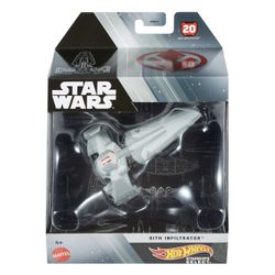 Hot Wheels Star Wars Starships Select Premium Die-cast Sith Infiltrator Vehicles