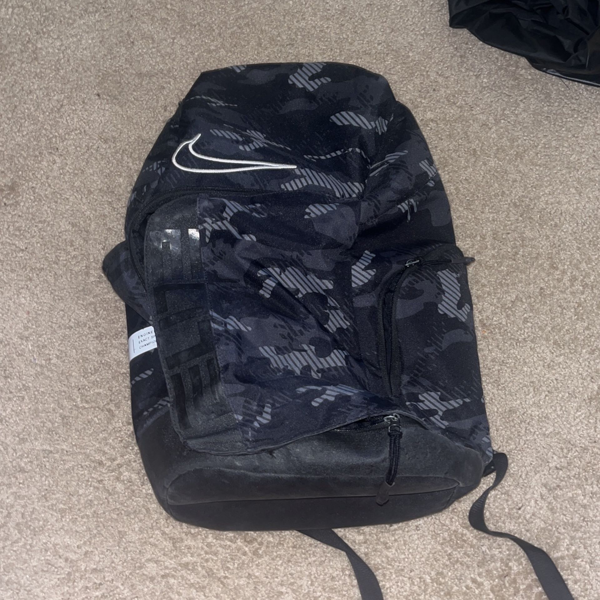 Camo Nike Elite Bag