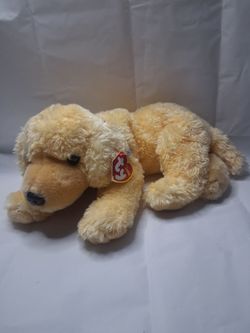 Ty Classic Golden Dog Plush Stuffed Animal