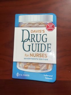 Davis’s Drug Guide For Nurses