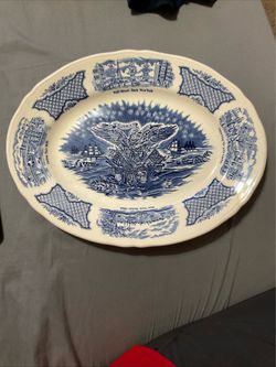Mid Century Alfred Meakin Fair Winds decorative Platter