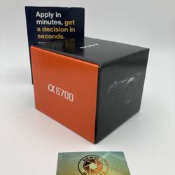 Sony a6700 Camera 