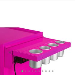 The original pink box folding side shelf