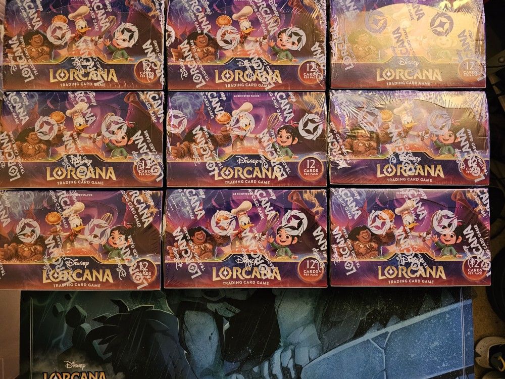 Disney Lorcana Shimmering Skies Booster Boxes NEW/SEALED