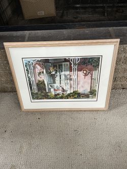 Country Scene Print