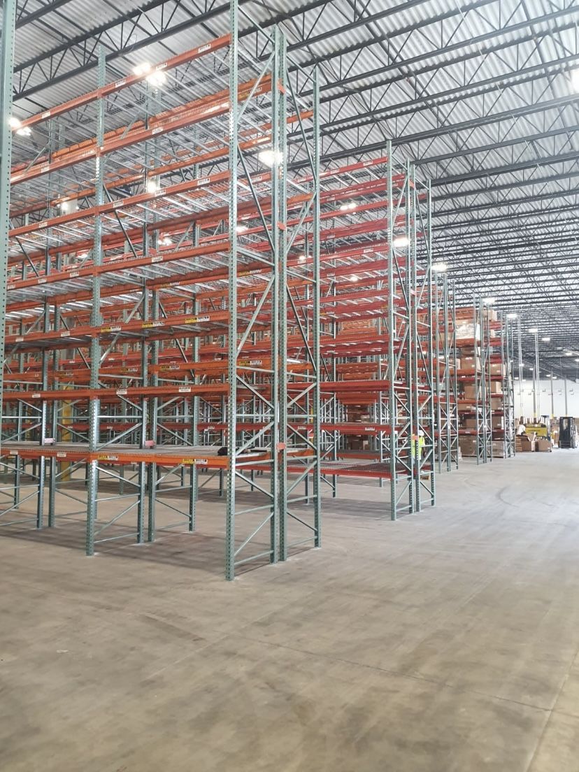 PALLET RACKS POSITION NEW AND USED CONDITION