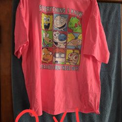 Nickelodeon Mens 2xl Shirt 