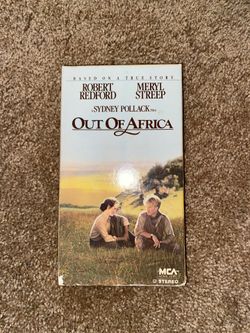 Out of Africa VHS