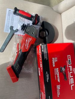 MILWAUKEE FUEL BRUSHLESS M18 GRINDER WITH RAPIDSTOP NEW IN BOX TOOL ONLY $160
