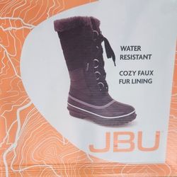 New Jambu JBU Size 7 M SABINE Black Water Resistant Boots New Women's Shoes