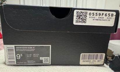 Nike Vapor Edge Kobe VI Football Cleats