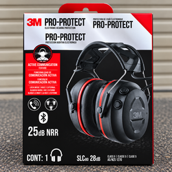3M Pro-Protect Bluetooth Electronic Hearing Protection – 25 dB NRR