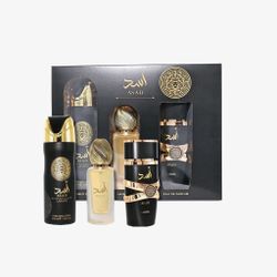 Asad 3 piece set Arabic parfume, hair mist and body spray.  