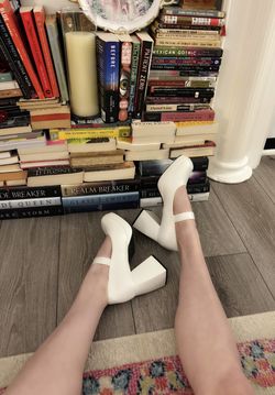 MOVING SALE!! Platform Mary Janes