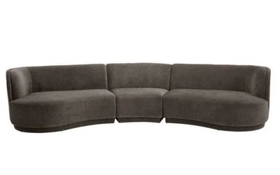 Moe’s Home Curved Modular Sofa – Brand New