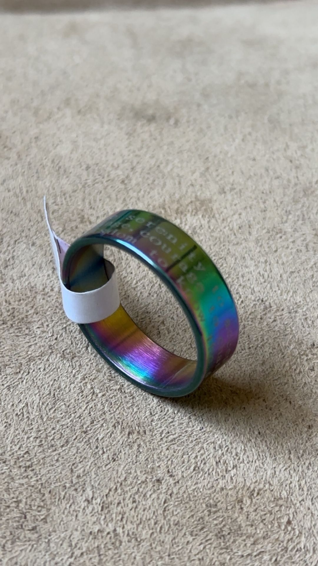 Serenity Prayer Ring